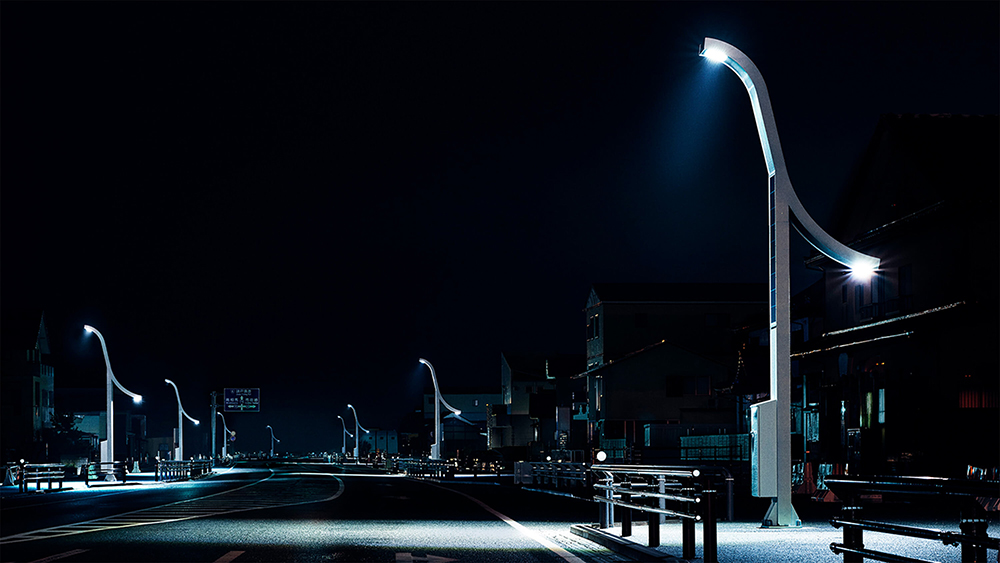 福島県浪江町で実施された「THE REBORN LIGHT」プロジェクト